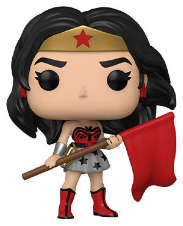 FUN54976 Wonder Woman - Wonder Woman Red Son 80th Anniversary Pop! Vinyl - Funko - Titan Pop Culture