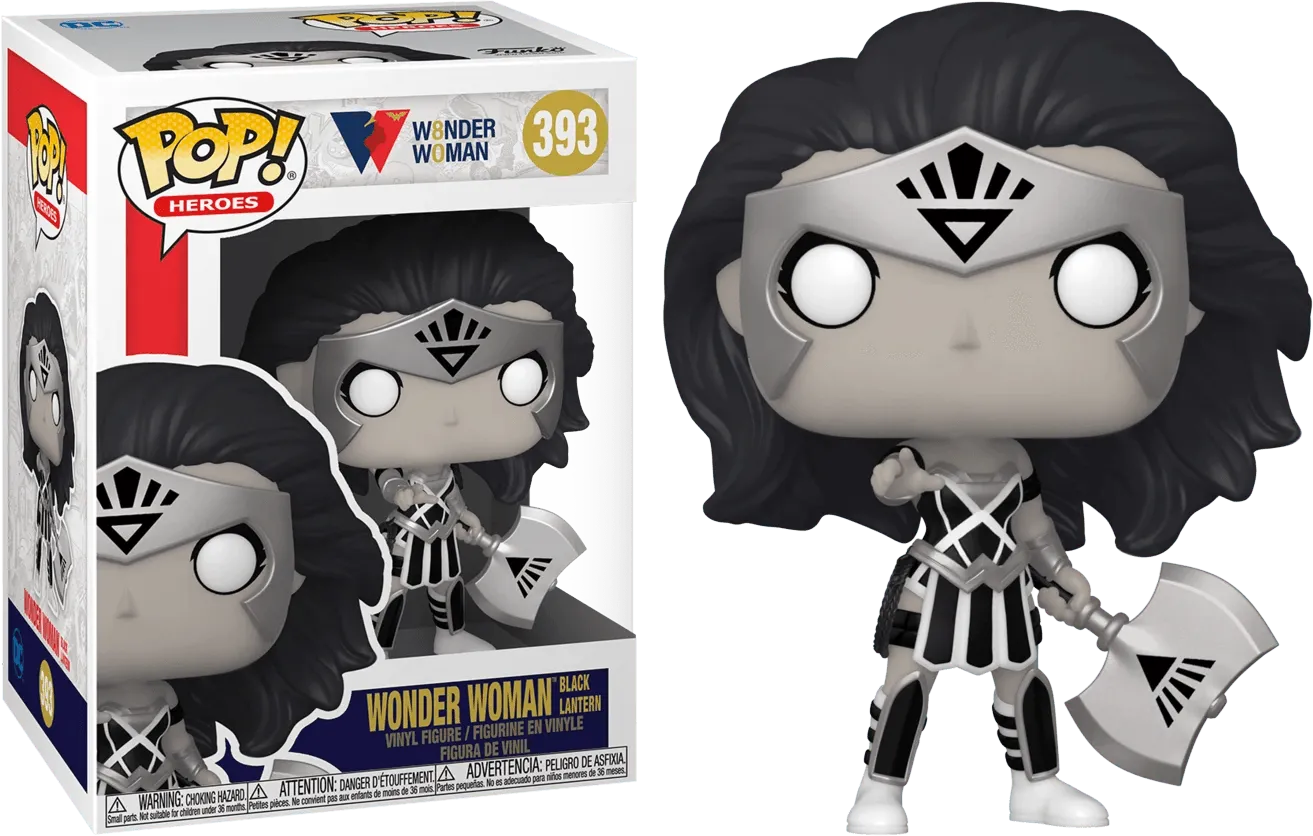 FUN54977 Wonder Woman - Wonder Woman Black Lantern 80th Anniversary Pop! Vinyl - Funko - Titan Pop Culture