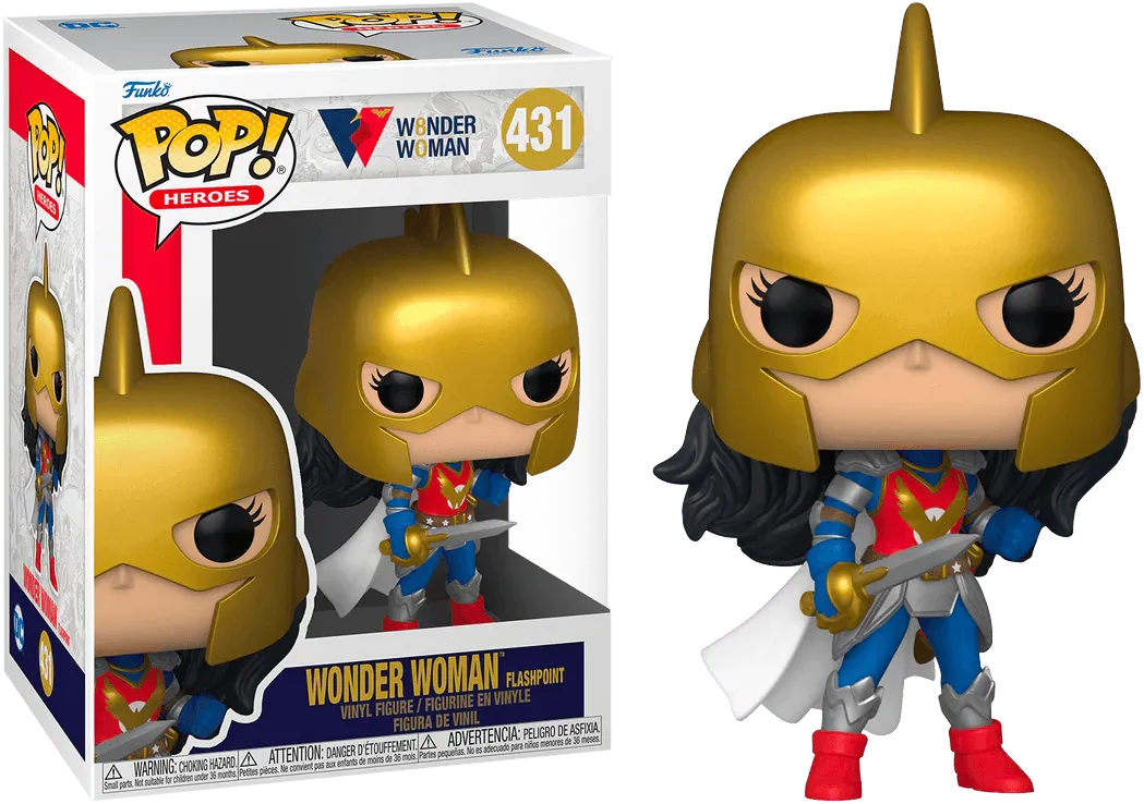 FUN54994 Wonder Woman - Wonder Woman Flashpoint 80th Anniversary Pop! Vinyl - Funko - Titan Pop Culture
