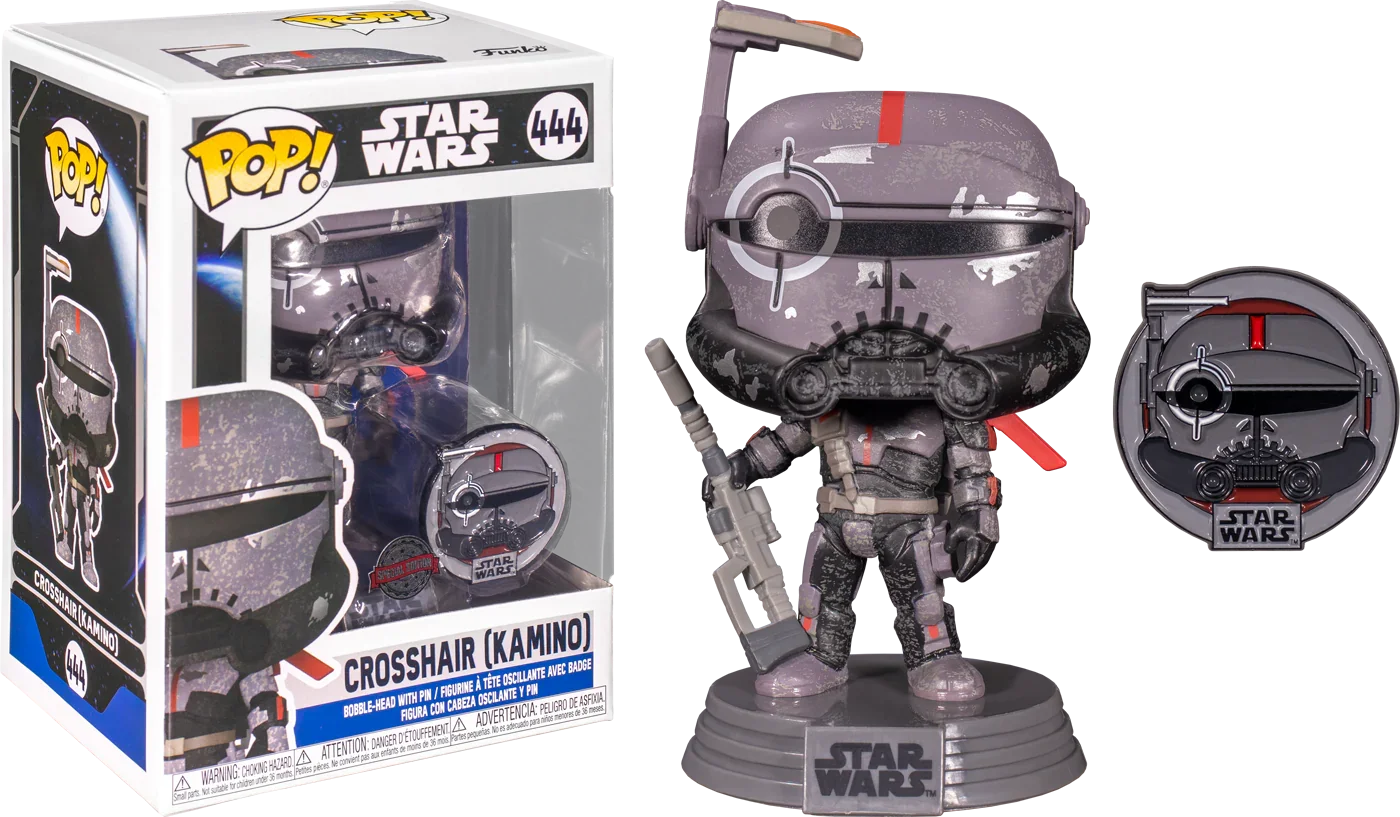 Star Wars - Across the Galaxy: Crosshair US Exclusive Pop! Vinyl with Pin [RS]