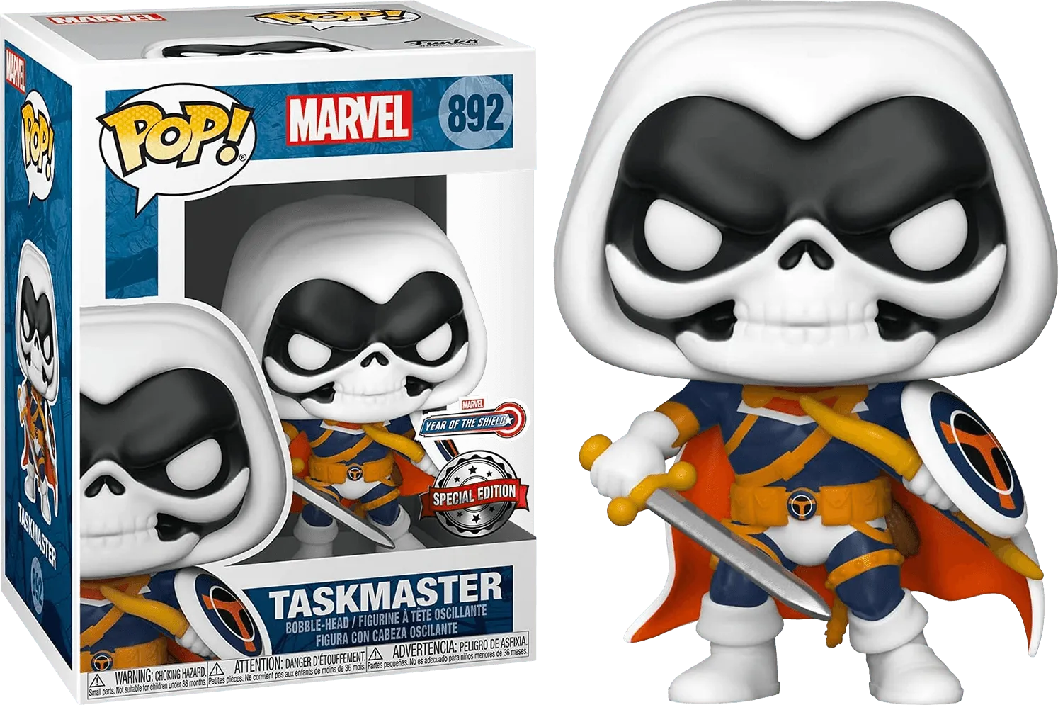 FUN55507 Marvel Comics - Taskmaster Year of the Shield US Exclusive Pop! Vinyl [RS] - Funko - Titan Pop Culture