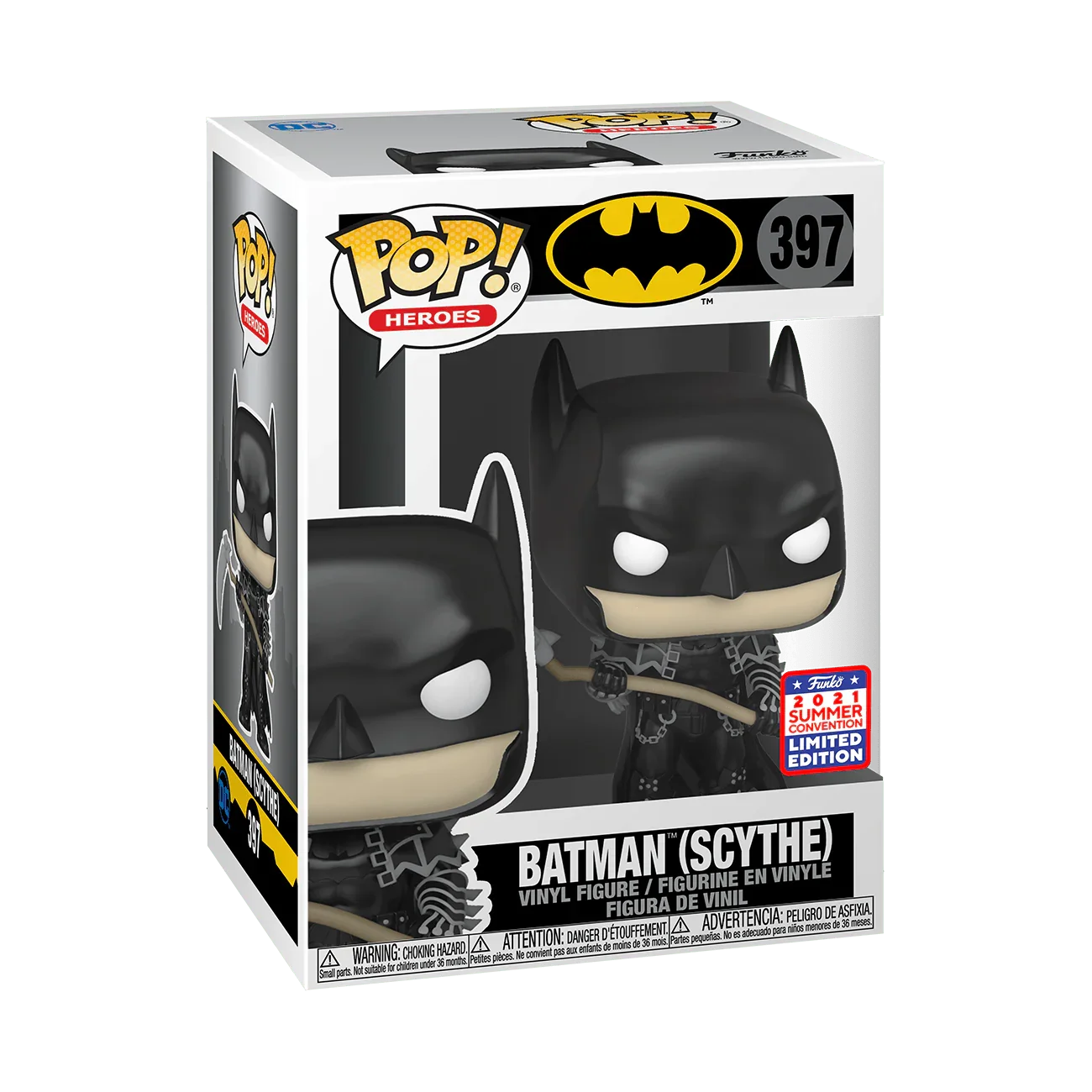 FUN55512 Batman (comics) - Batman with Scythe SDCC 2021 US Exclusive Pop! Vinyl [RS] - Funko - Titan Pop Culture
