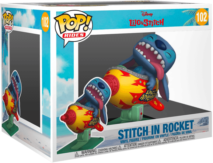 FUN55620 Lilo and Stitch - Stitch in Rocket Pop! Ride - Funko - Titan Pop Culture