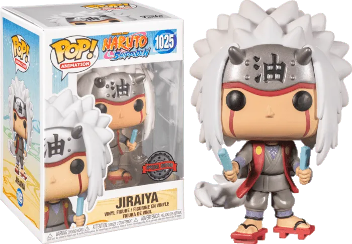 FUN55648 Naruto: Shippuden - Jiraiya with Popsicle NYCC 2021 US Exclusive Pop! Vinyl [RS] - Funko - Titan Pop Culture