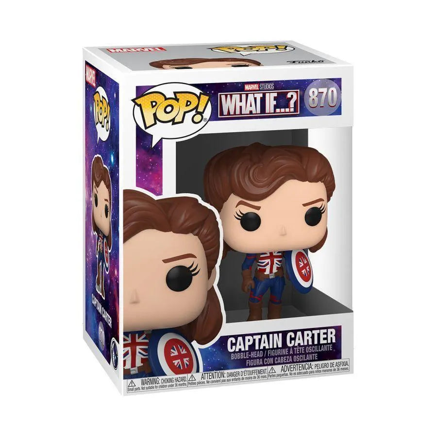 FUN55811 What If - Captain Carter Pop! Vinyl - Funko - Titan Pop Culture