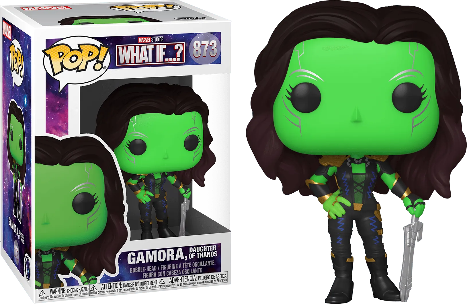 FUN55814 What If - Gamora, Daughter of Thanos Pop! Vinyl - Funko - Titan Pop Culture
