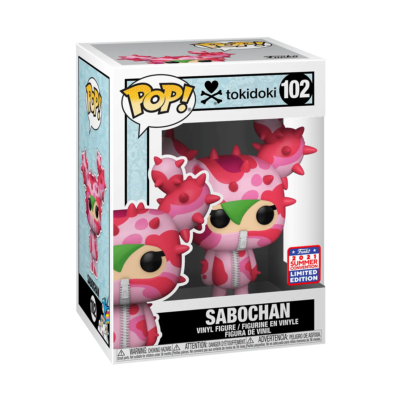 FUN55918 Tokidoki - Sabochan SDCC 2021 US Exclusive Pop! Vinyl [RS] - Funko - Titan Pop Culture