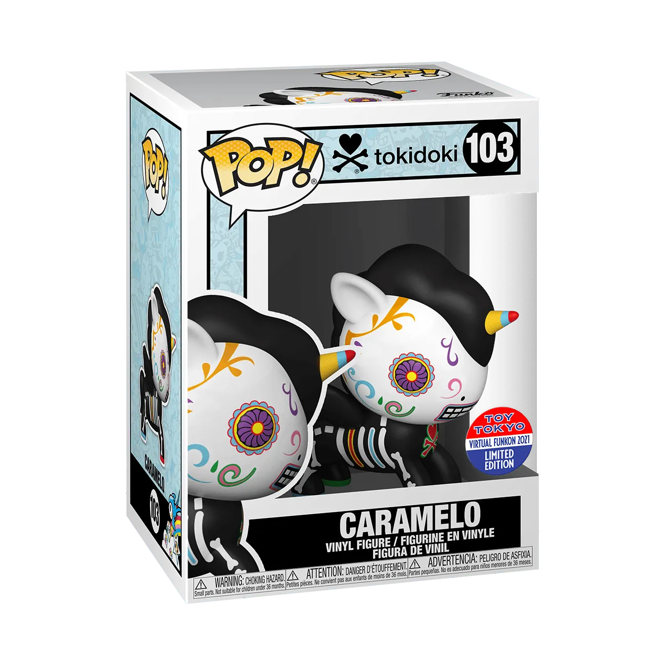 FUN55919 Tokidoki - Caramelo SDCC 2021 US Exclusive Pop! Vinyl [RS] - Funko - Titan Pop Culture
