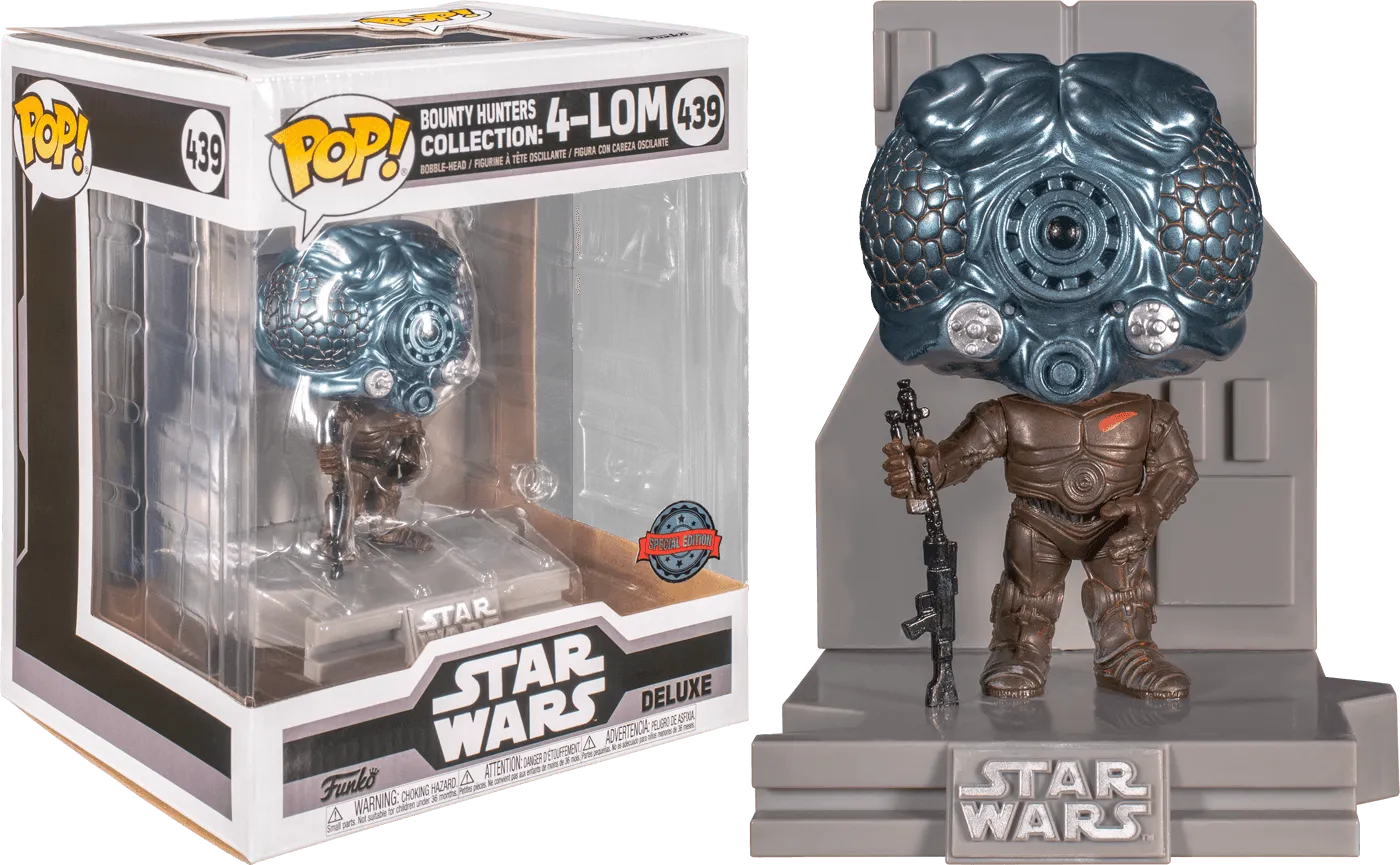 FUN56107 Star Wars - 4-LOM Pop! Deluxe Diorama [RS] - Funko - Titan Pop Culture