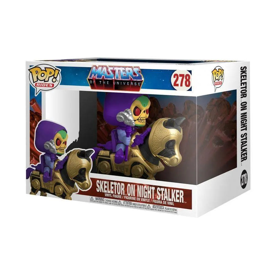 FUN56201 Masters of the Universe - Skeletor with Night Stalker Pop! Ride - Funko - Titan Pop Culture