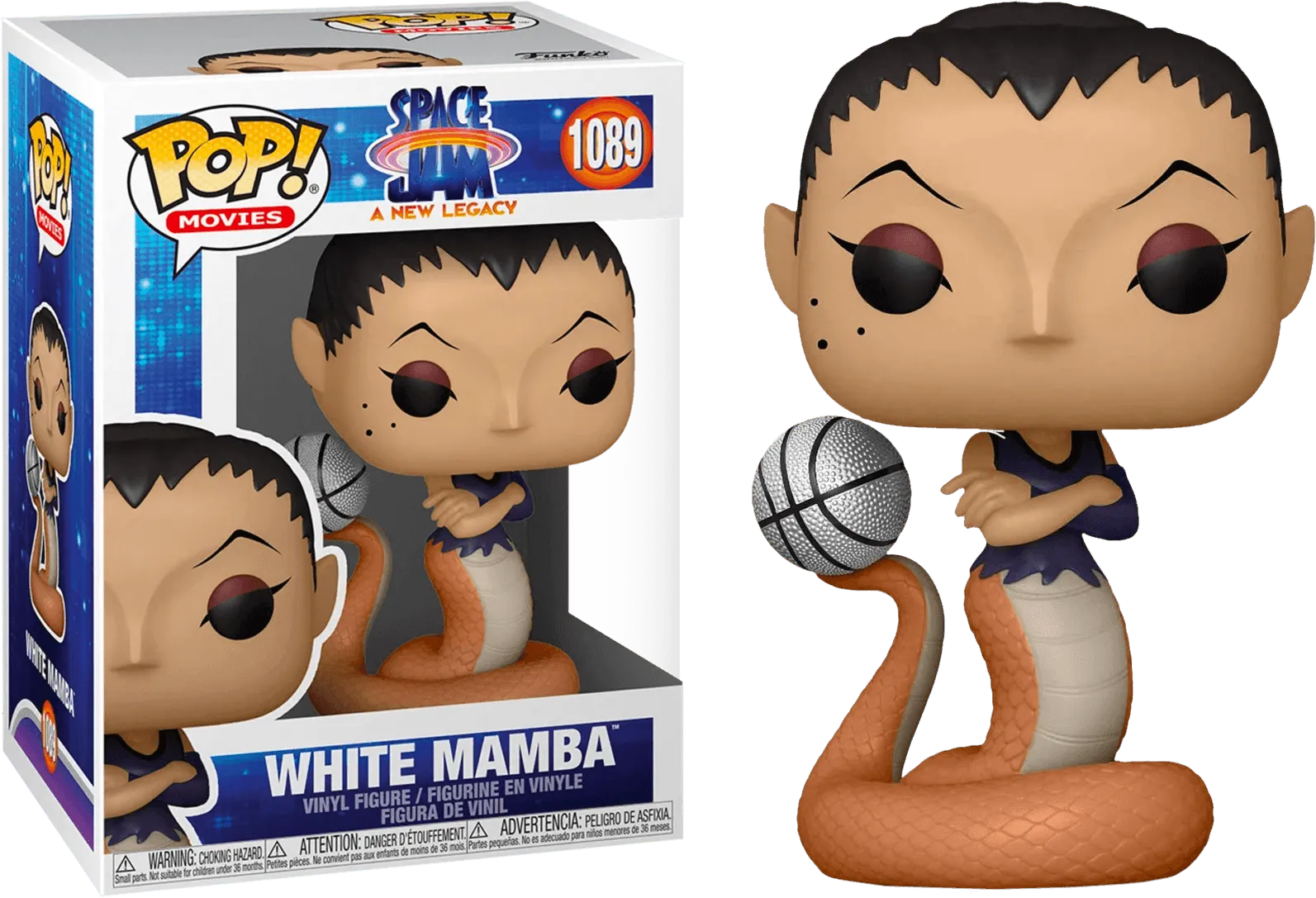 FUN56230 Space Jam 2: A New Legacy - White Mamba Pop! Vinyl - Funko - Titan Pop Culture