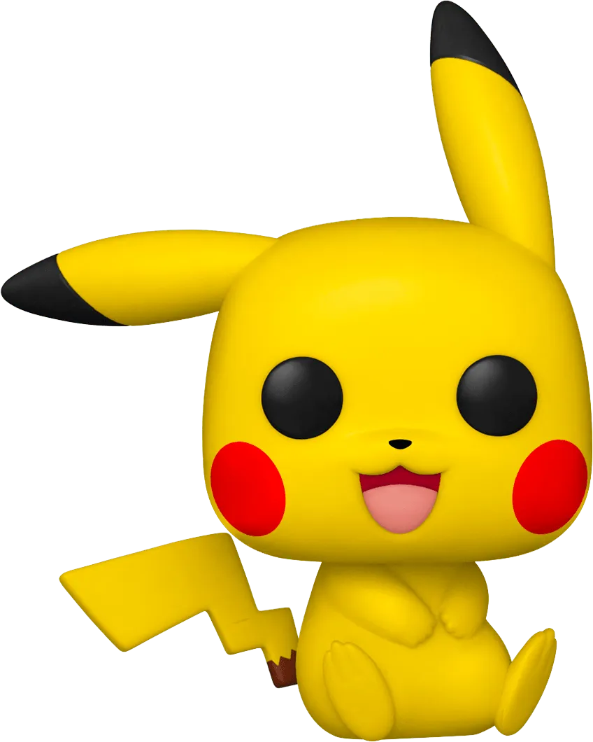 FUN56307 Pokemon - Pikachu Sitting Pop! Vinyl [RS] - Funko - Titan Pop Culture