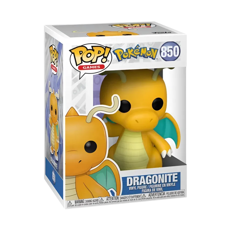 FUN56312 Pokemon - Dragonite Pop! Vinyl [RS] - Funko - Titan Pop Culture