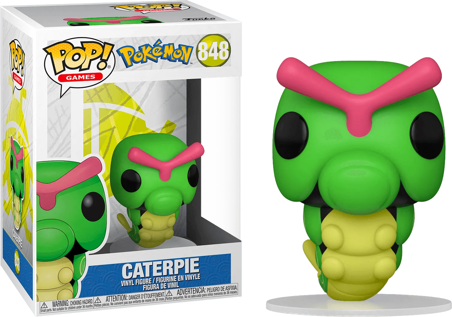 FUN56313 Pokemon - Caterpie Pop! Vinyl [RS] - Funko - Titan Pop Culture