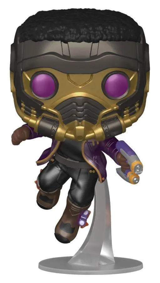 FUN56788 What If - T'Challa Star-Lord Metallic US Exclusive Pop! Vinyl [RS] - Funko - Titan Pop Culture