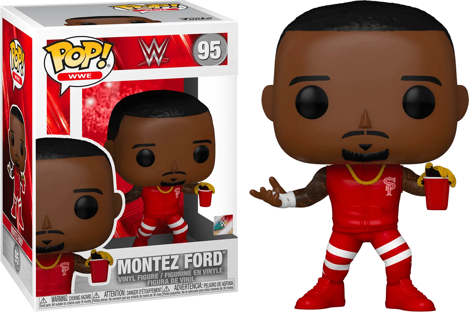 FUN56810 WWE - Street Profits Montez Ford Pop! Vinyl - Funko - Titan Pop Culture