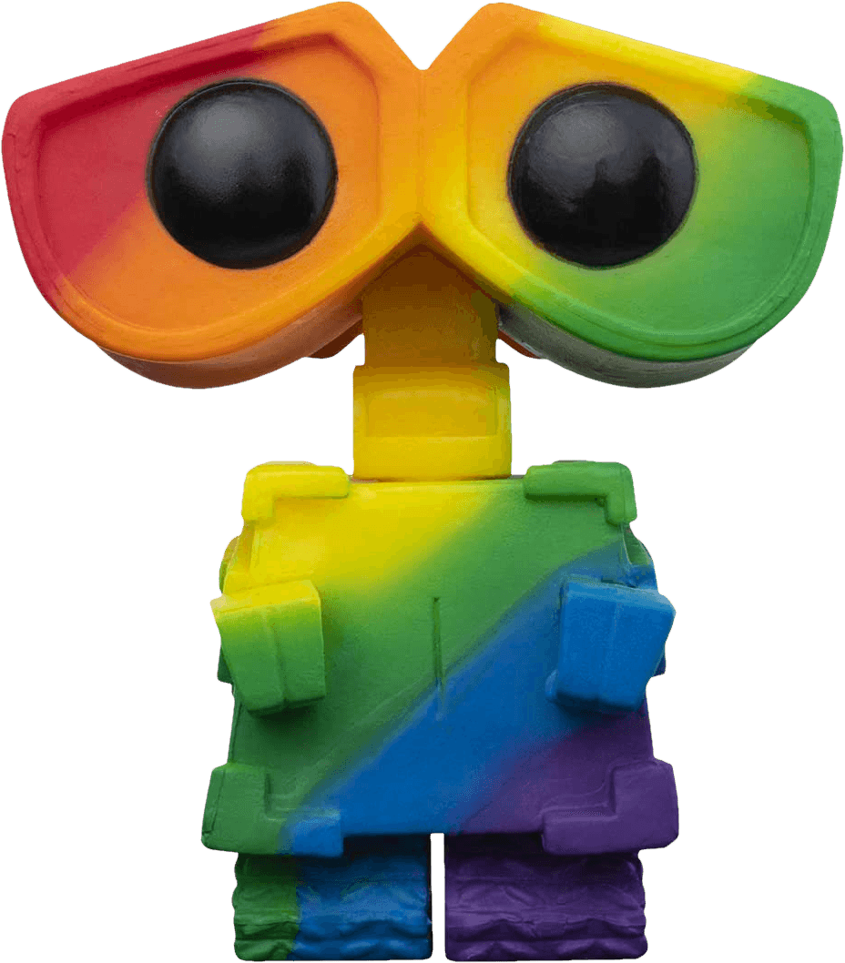 FUN56980 Wall-E - Wall-E Rainbow Pride 2021 Pop! Vinyl - Funko - Titan Pop Culture