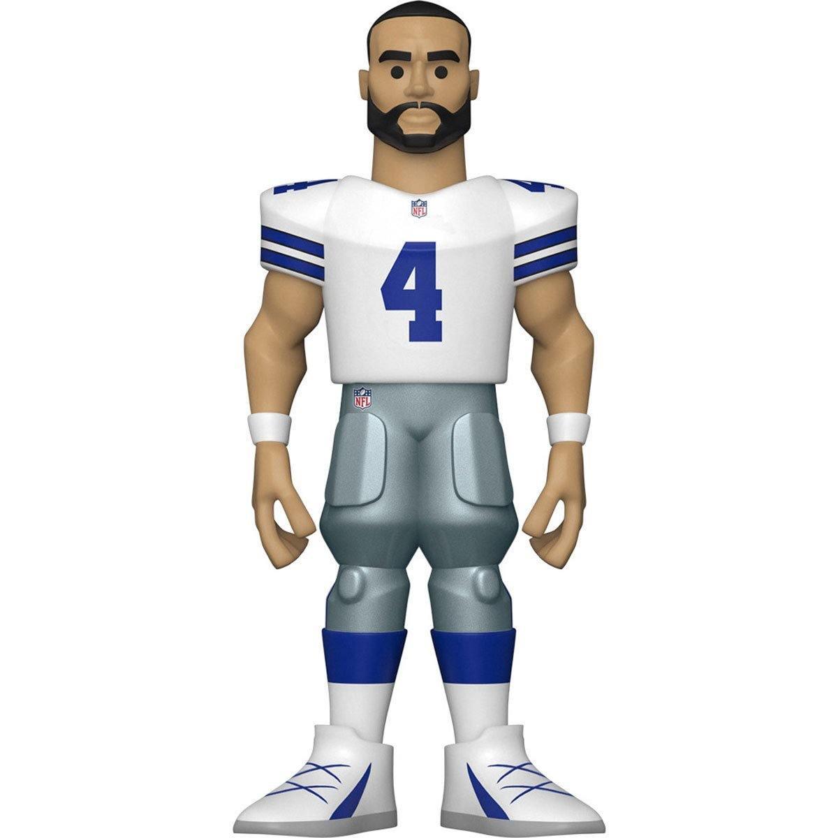 FUN57284 NFL: Cowboys - Dak Prescott (with chase) 5" Vinyl Gold - Funko - Titan Pop Culture