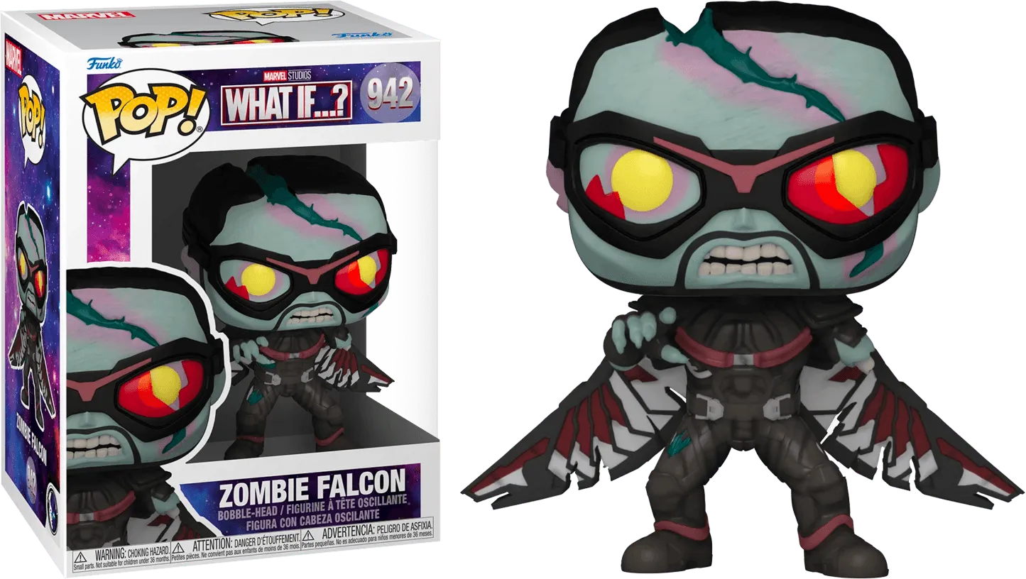FUN57377 What If - Zombie Falcon Pop! Vinyl - Funko - Titan Pop Culture