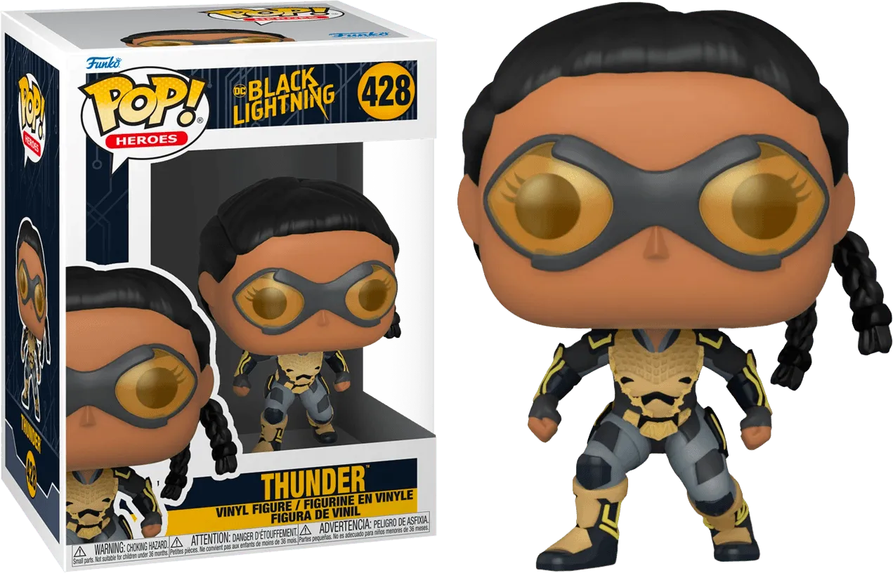 FUN57591 Black Lightning - Thunder Pop! Vinyl - Funko - Titan Pop Culture