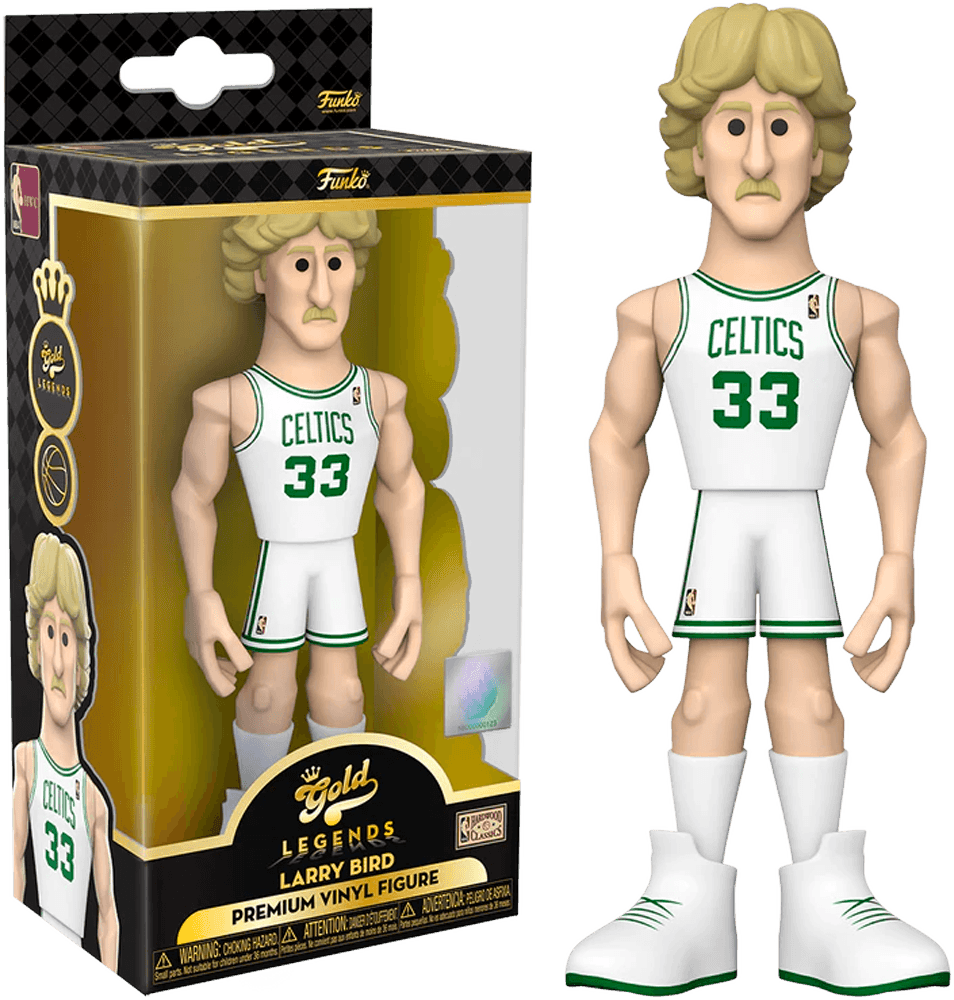 FUN57754 NBA Legends: Celtics - Larry Bird (with chase) 5" Vinyl Gold - Funko - Titan Pop Culture