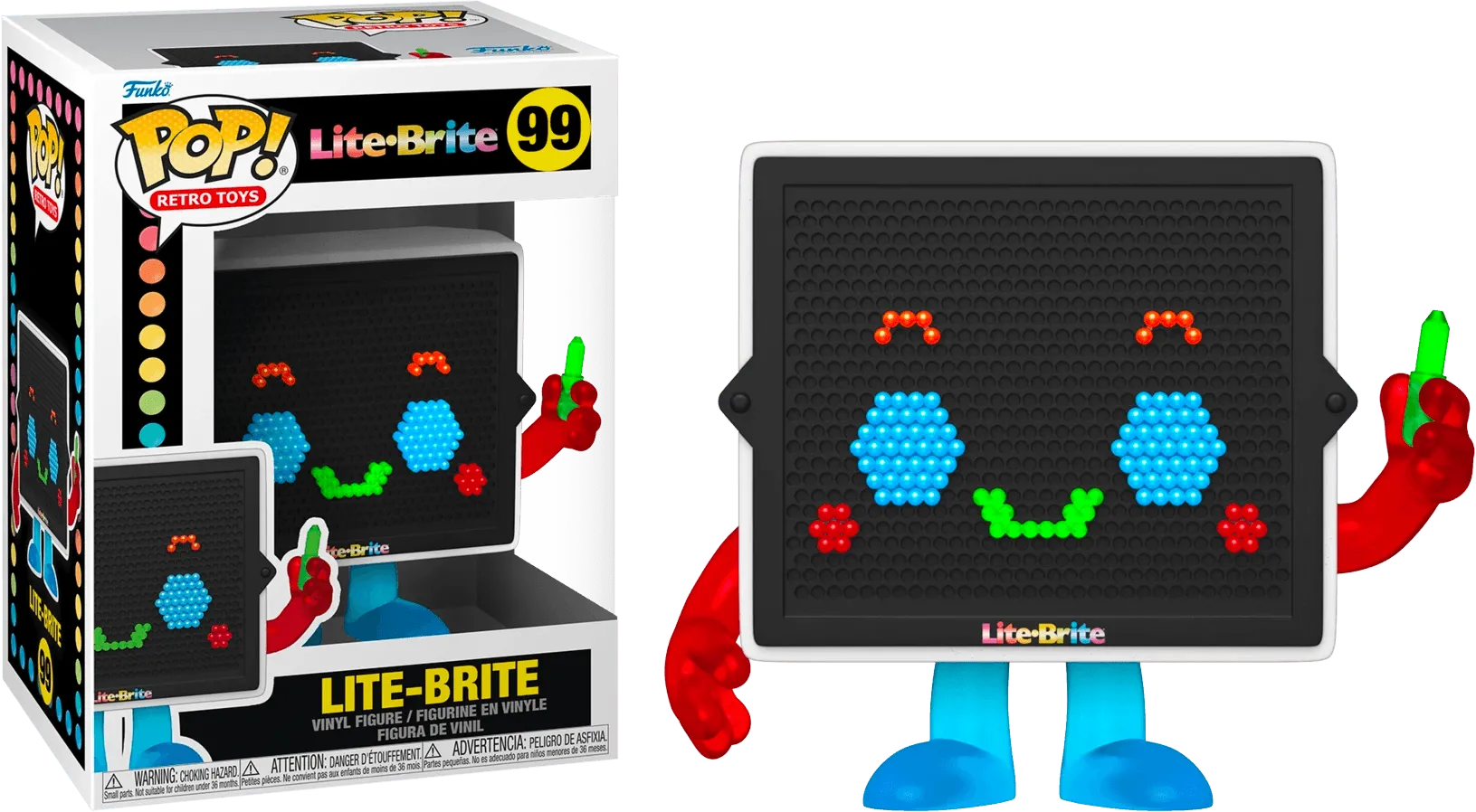 FUN57810 Lite-Brite - Lite Brite Board Pop! Vinyl - Funko - Titan Pop Culture