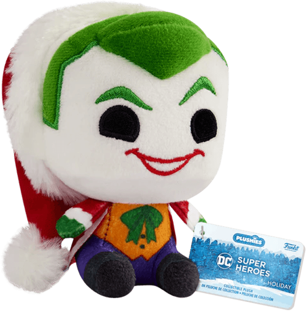 FUN57941 DC Comics - Joker Holiday US Exclusive 4" Plush [RS] - Funko - Titan Pop Culture