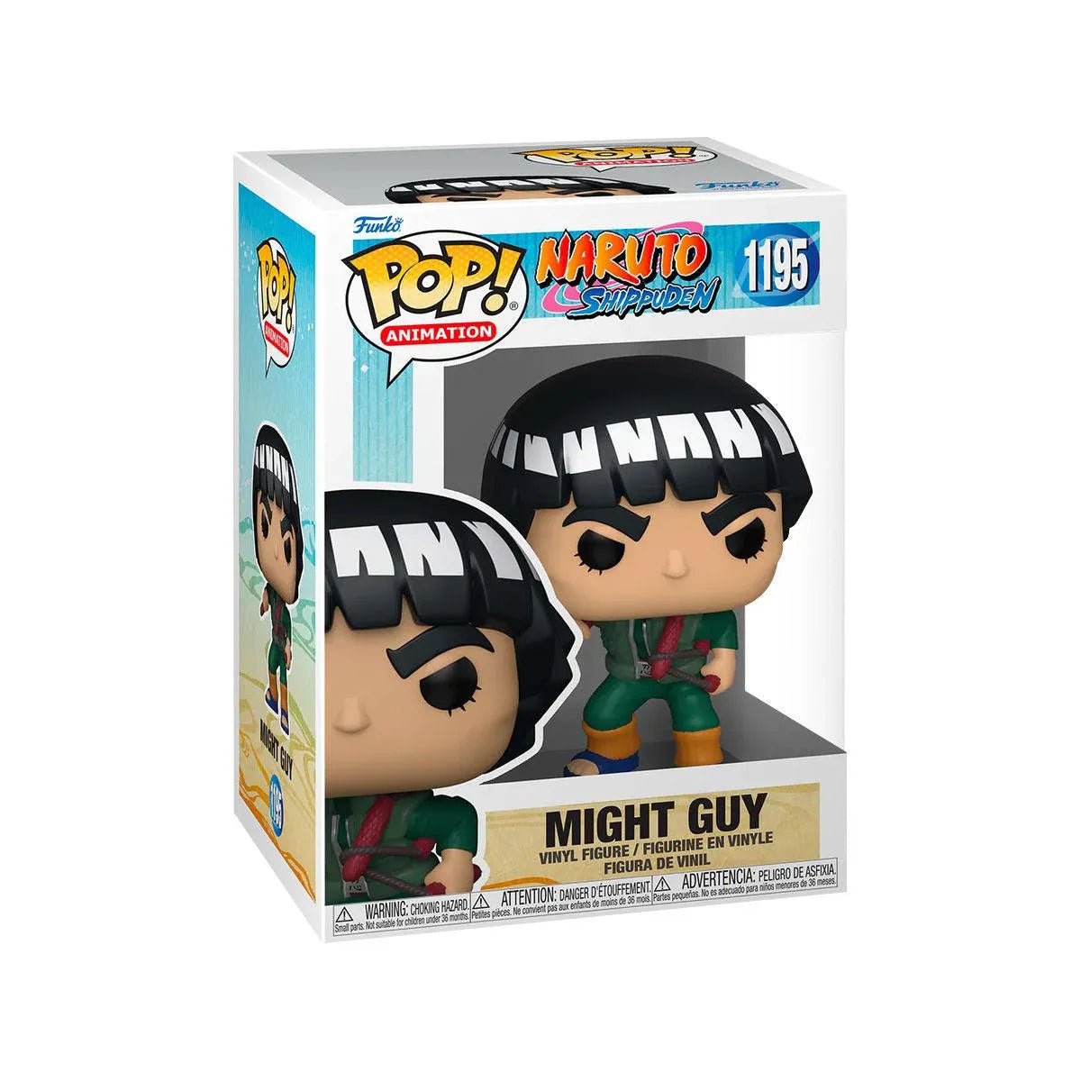 FUN58008 Naruto: Shippuden - Might Guy Pop! Vinyl - Funko - Titan Pop Culture