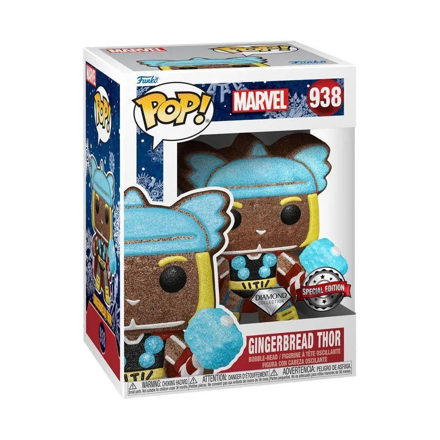 FUN58235 Thor - Thor gingerbread Diamond Glitter Pop! Vinyl - Funko - Titan Pop Culture
