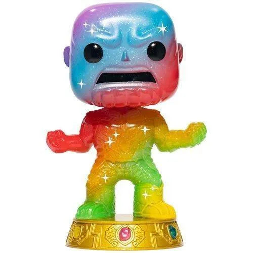 FUN58245 Avengers - Thanos Infinity Saga Rainbow Metallic (Artist) Pop! Vinyl with Protector [RS] - Funko - Titan Pop Culture