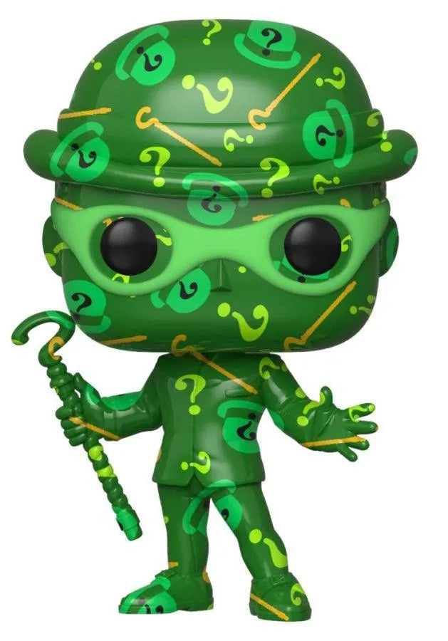 FUN58395 Batman Forever - Riddler (Artist Series) US Exclusive Pop! Vinyl with Protector [RS] - Funko - Titan Pop Culture