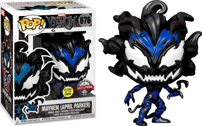 FUN58397 Spider-Man - April Parker Mayhem Glow US Exclusive Pop! Vinyl [RS] - Funko - Titan Pop Culture