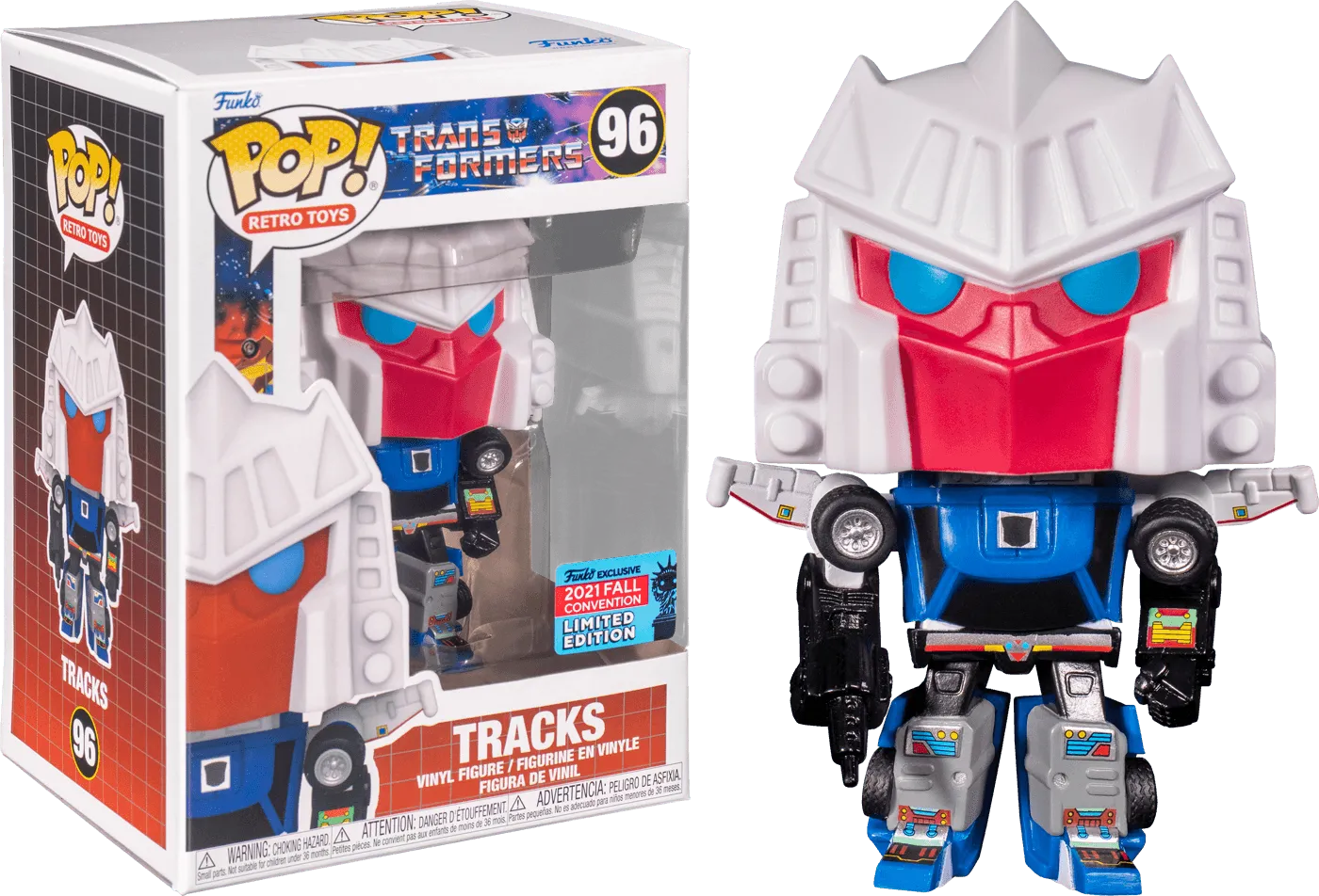 FUN58608 Transformers - Tracks Festival of Fun 2021 US Exclusive Pop! Vinyl [RS] - Funko - Titan Pop Culture