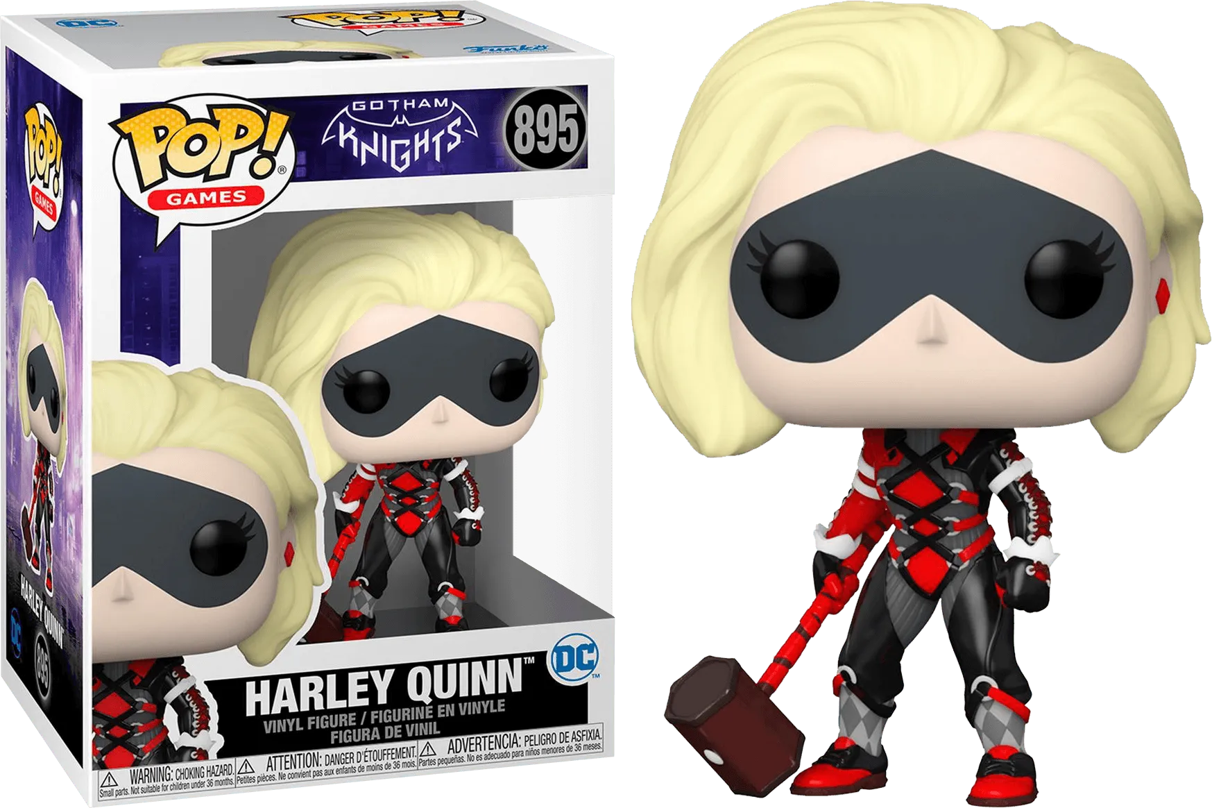 FUN58858 Gotham Knights - Harley Quinn US Exclusive Pop! Vinyl [RS] - Funko - Titan Pop Culture