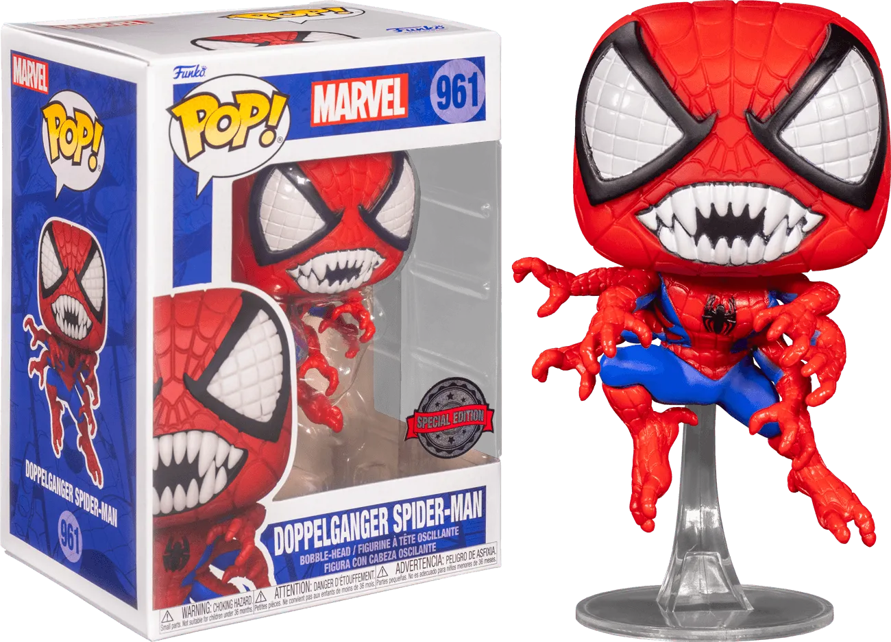 FUN59176 Spider-Man - Doppelganger US Exclusive Pop! Vinyl [RS] - Funko - Titan Pop Culture