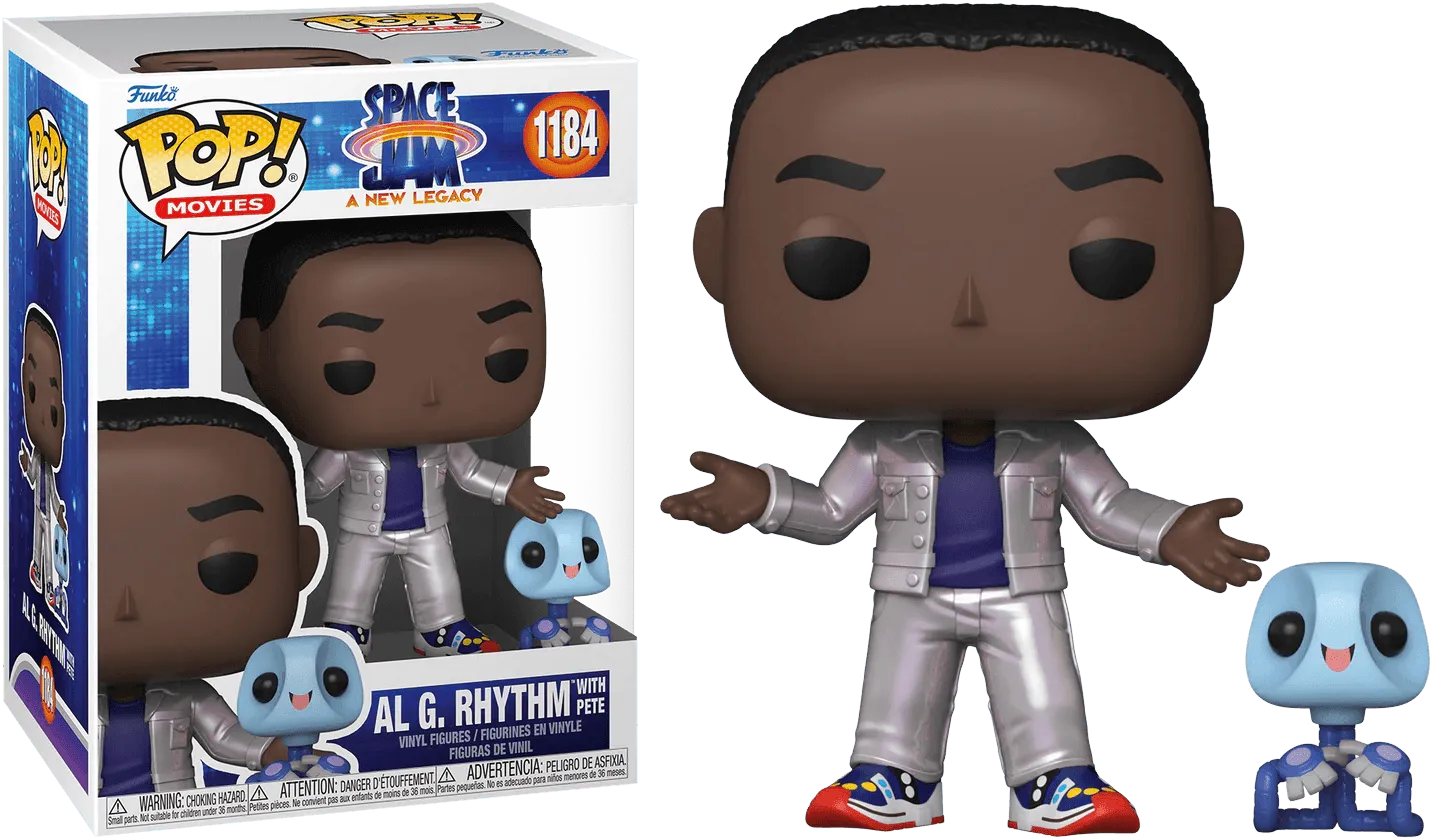 FUN59247 Space Jam 2: A New Legacy - Al-G & Pete Metallic Pop! Vinyl - Funko - Titan Pop Culture