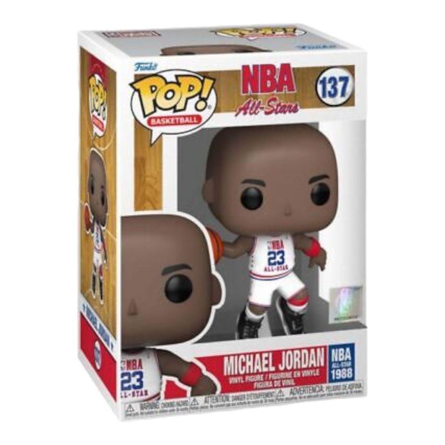 FUN59374 NBA: Legends - Michael Jordan White All Star Uniform 92 Pop! Vinyl - Funko - Titan Pop Culture