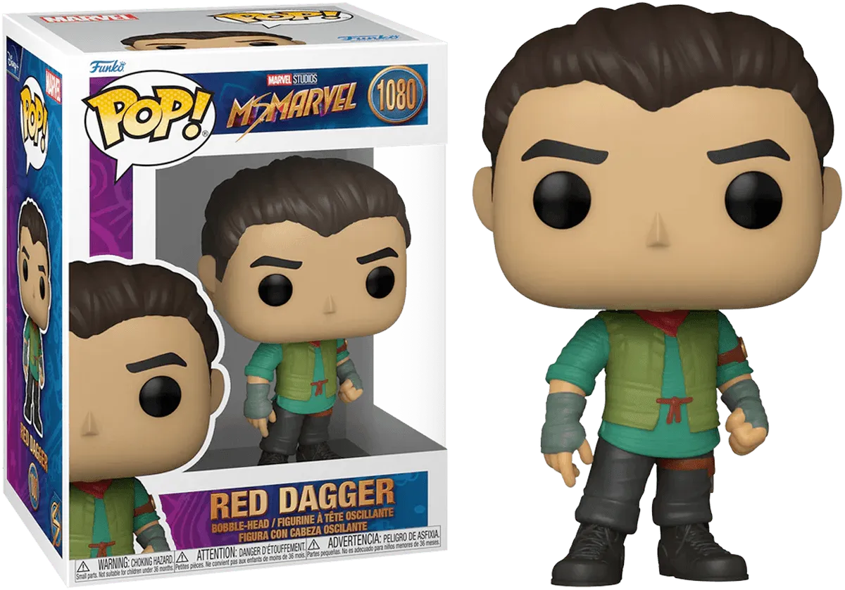 FUN59498 Ms Marvel (TV) - Red Dagger Pop! Vinyl - Funko - Titan Pop Culture
