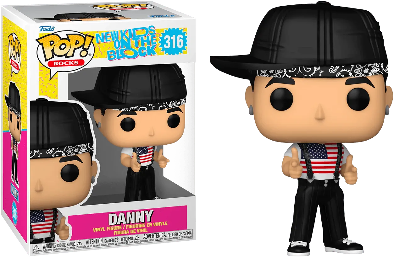 FUN59612 New Kids on the Block - Danny Pop! Vinyl - Funko - Titan Pop Culture