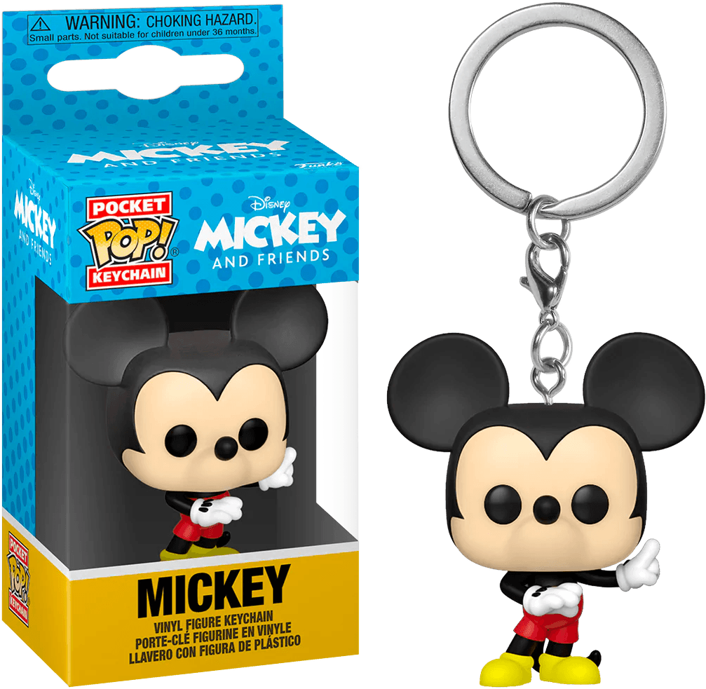 FUN59629 Mickey & Friends - Mickey Pop! Keychain - Funko - Titan Pop Culture