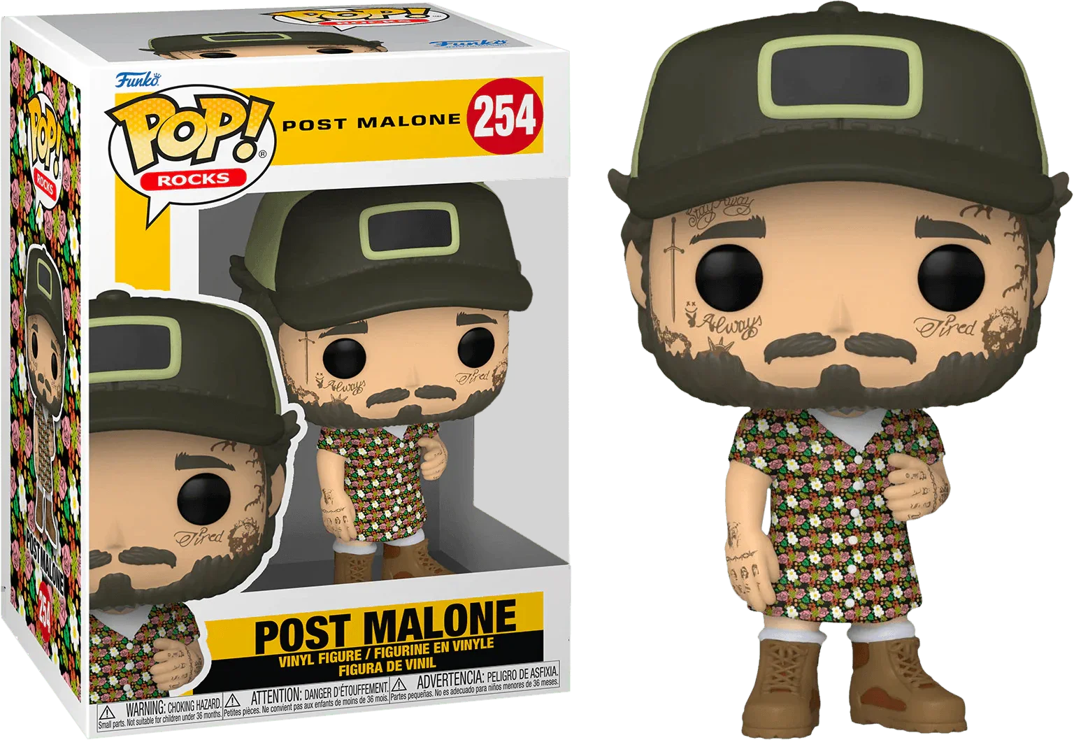 FUN59799 Post Malone - Post Malone Sundress Pop! Vinyl - Funko - Titan Pop Culture