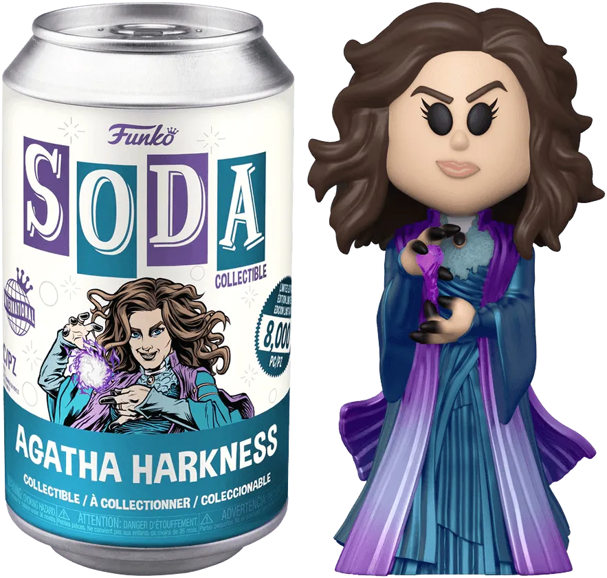 FUN60289 WandaVision - Agatha Harkness (with chase) US Exclusive Vinyl Soda [RS] - Funko - Titan Pop Culture