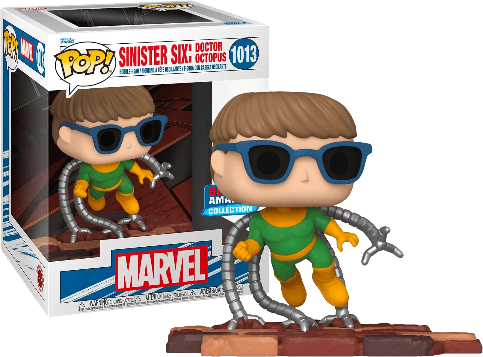 FUN60902 Marvel Comics - Spider-Man - Doctor Octopus Sinister Six US Exclusive Pop! Deluxe [RS] - Funko - Titan Pop Culture