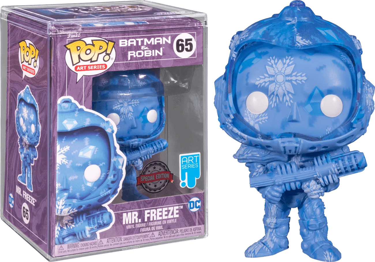 FUN60934 Batman & Robin - Mr. Freeze (Artist Series) US Exclusive Pop! Vinyl with Protector [RS] - Funko - Titan Pop Culture