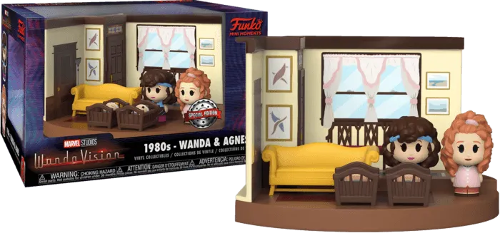 FUN60959 WandaVision - Living Room 80’s US Exclusive Mini Moment [RS] - Funko - Titan Pop Culture