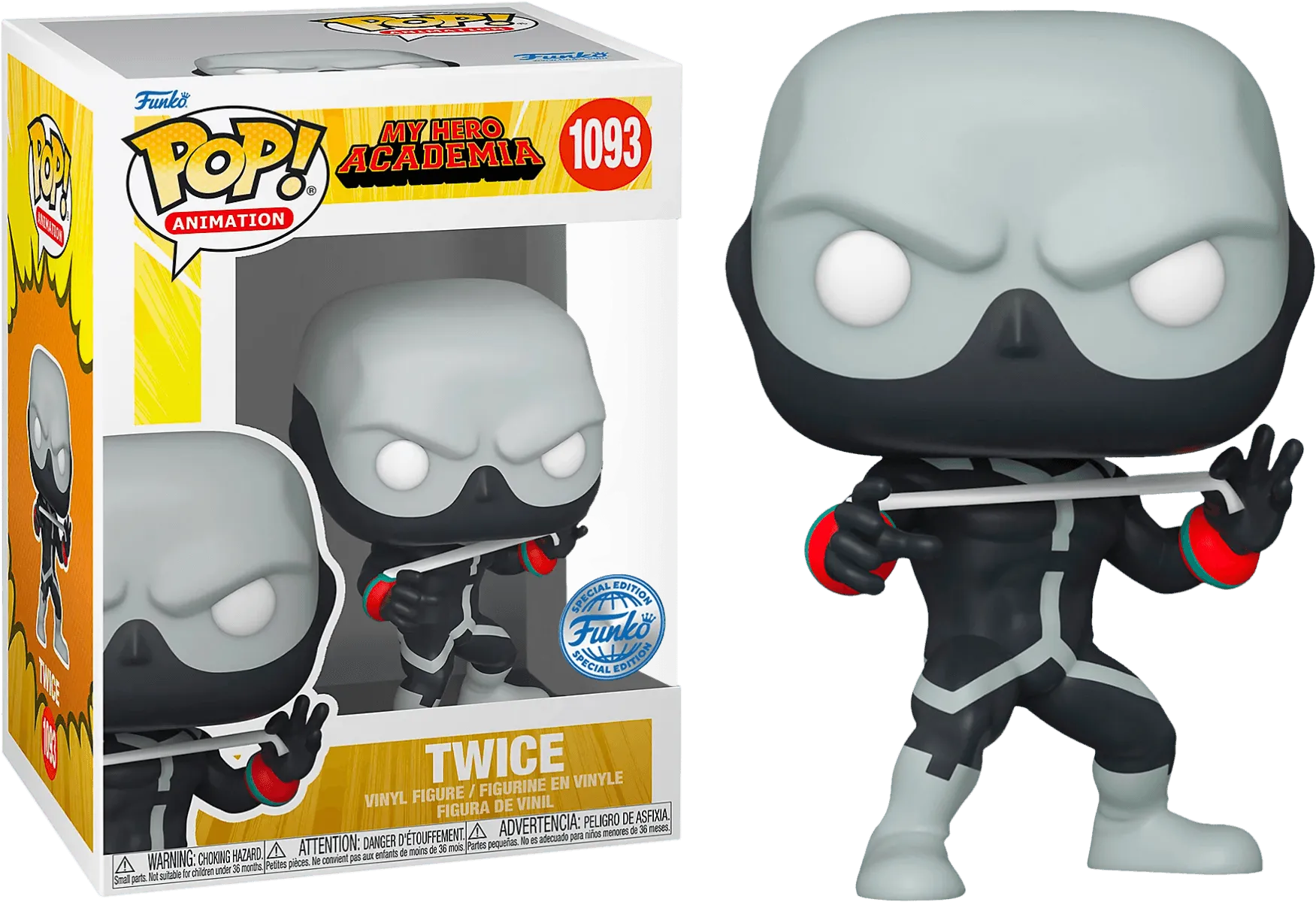 FUN61007 My Hero Academia - Twice US Exclusive Pop! Vinyl [RS] - Funko - Titan Pop Culture