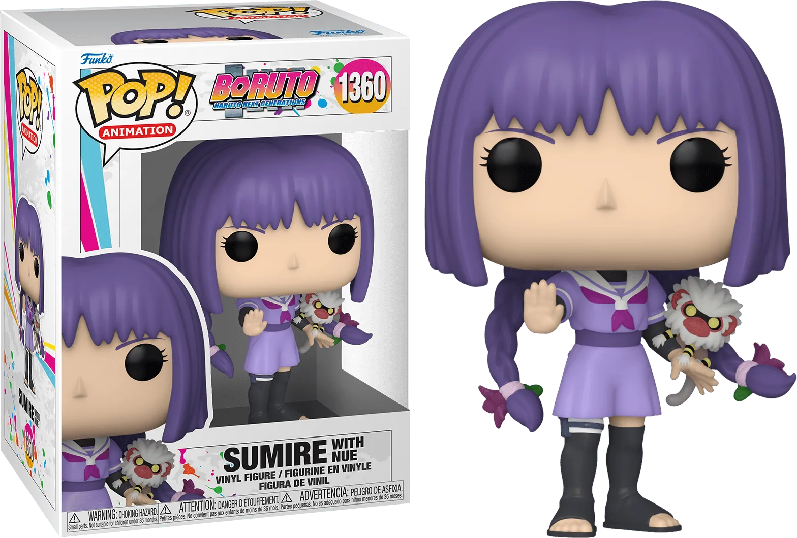 FUN61389 Boruto: Naruto Next Generations - Sumire with Nue Pop! Vinyl - Funko - Titan Pop Culture