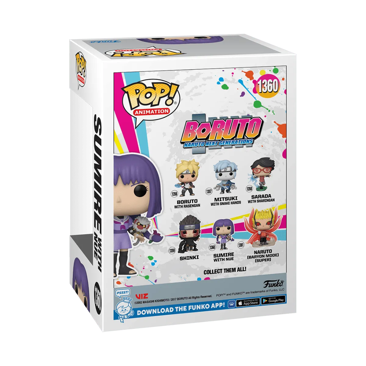 FUN61389 Boruto: Naruto Next Generations - Sumire with Nue Pop! Vinyl - Funko - Titan Pop Culture