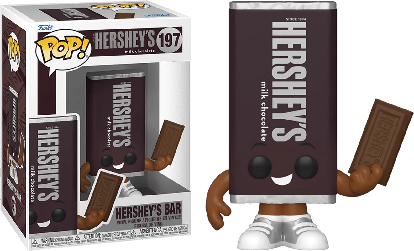 FUN61512 Hershey's - Chocolate Bar Pop! Vinyl - Funko - Titan Pop Culture