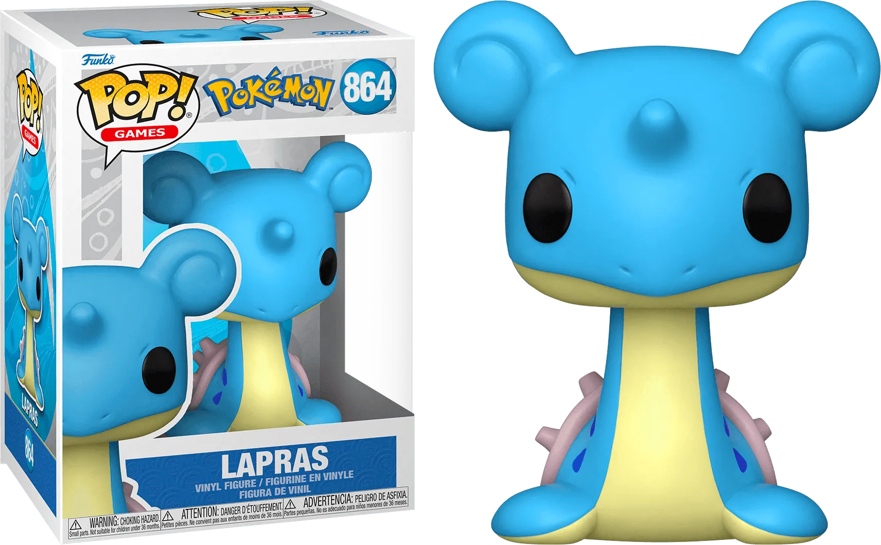 FUN62265 Pokemon - Lapras Pop! Vinyl [RS] - Funko - Titan Pop Culture